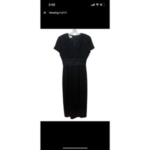 Women's Maggy London Black Dress Size 10